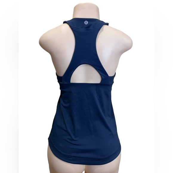 Lululemon Final Lap Tank Navy Size 6 - Picture 4 of 7